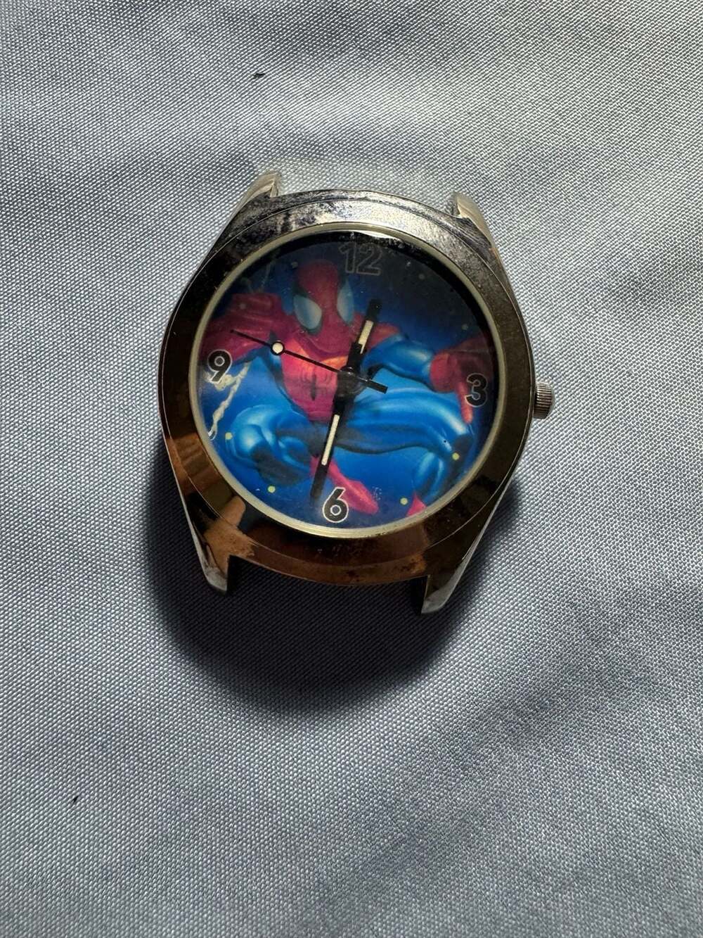 Marvel Spiderman Vintage 2004 Wrist Watch Case Only